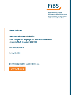 Massenexodus der Lehrkräfte? Eine Analyse der Abgänge aus dem Schuldienst bis einschließlich Schuljahr 2024/25
