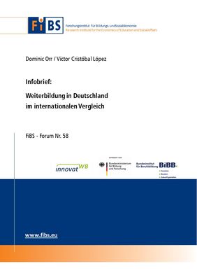 Infobrief: Weiterbildung in Deutschland im internationalen Vergleich